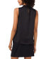 ფოტო #2 პროდუქტის Women's Sleeveless Mock-Neck Top