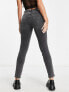 ONLY Tall Emily straight leg jeans in washed grey