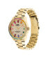 ფოტო #3 პროდუქტის Women's Preston Rainbow Gold-Tone Bracelet Watch 36mm