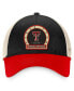 ფოტო #2 პროდუქტის Men's Black Texas Tech Red Raiders Refined Trucker Adjustable Hat