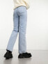Фото #2 товара Miss Selfridge straight leg jean in light wash blue
