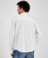 Фото #2 товара Men's James Textured-Knit Button-Down Shirt