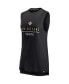 Women's Black New Orleans Saints True Contender Tank Top