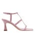 Фото #2 товара Women's Dennie Square Toe Strappy Dress Sandals