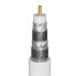 Wentronic 70313 - 1 m - Coaxial - Coaxial - White