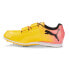 Фото #3 товара Puma Evospeed Triple Jump 10 Track & Field Womens Orange Sneakers Athletic Shoe