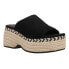 Фото #2 товара TOMS Laila Mule Platform Espadrille Womens Black Casual Sandals 10020762T-001