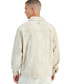 Men's Boxy-Fit Damask Shirt Jacket