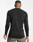 Фото #2 товара Calvin Klein Golf base layer logo long sleeve top in black