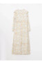 Фото #7 товара Платье макси LC WAIKIKI Женское Длинное с шифоновым узором
