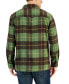 Фото #2 товара Men's Rob Plaid Button-Front Shirt-Jacket, Created for Macy's