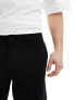 ADPT wide fit cargo trouser in black