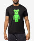 Men's Animal Rhinestone T-shirt Черный, M - фото #3