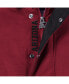 ფოტო #2 პროდუქტის Men's Cardinal, Black Arizona Cardinals Home Team Half-Zip Hoodie Jacket