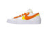 Фото #3 товара Кроссовки Nike Blazer Low sacai White Magma Orange (Белый)