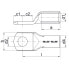 Klauke 108R14 - Rohrringöse - Kupfer - Edelstahl - - Verzinntes - 95 mm²