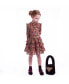 ფოტო #2 პროდუქტის Little Girls PALMER FW23 CLOVER CHIFFON DRESS