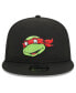 Фото #3 товара Men's Black Teenage Mutant Ninja Turtles Happy Raphael Trucker 9FIFTY Snapback Hat