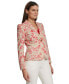 Фото #3 товара Women's Toile Single-Button Blazer