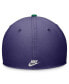 Фото #3 товара Men's Purple, Green Tampa Bay Rays Cooperstown Collection Rewind Swooshflex Performance Hat