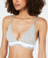 Modern Cotton Lightly Lined Triangle Bralette QF5650
