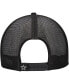 ფოტო #3 პროდუქტის Men's Black Dallas Cowboys Check Mate 9FIFTY Trucker Snapback Hat