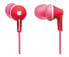 Фото #2 товара Panasonic RP-HJE125E-P - Headphones - In-ear - Music - Pink - 1.1 m - Wired