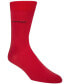 ფოტო #1 პროდუქტის Men's Socks, Giza Cotton Flat Knit Crew