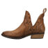 Фото #3 товара Corral Boots Studs & Woven Pointed Toe Cowboy Booties Womens Brown Casual Boots