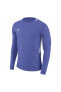 Фото #1 товара Толстовка мужская Nike Erkek Mavi Sweatshirt - M Nk Dry Park Iıı Jsy Ls Gk - 894509-518