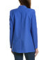 Фото #2 товара Lafayette 148 New York Trinity Wool Blazer Women's Blue S