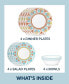 Фото #2 товара Global Collection, Terracotta Dreams, 12-Piece Dinnerware Set, Service for 4