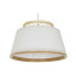 Фото #4 товара Потолочный светильник DKD Home Decor Белый Коричневый Натуральный Бамбук 50 Вт 30 x 30 x 20 см
