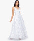 Фото #5 товара Juniors' Glittered Lace-Up Gown
