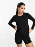 Фото #7 товара Hummel Mesh long sleeve top in black