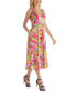 ფოტო #3 პროდუქტის Women's Sleeveless Midi Fit Flare Dress