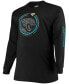 ფოტო #3 პროდუქტის Men's Big and Tall Black Jacksonville Jaguars Color Pop Long Sleeve T-shirt