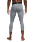 ფოტო #2 პროდუქტის Pro Men's Dri-FIT 3/4-Length Fitness Tights