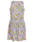 Big Girls Bloom Floral-Print Smocked Dress, Created for Macy's