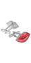 ფოტო #1 პროდუქტის Kiss Cufflinks