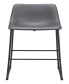 Фото #12 товара 39" each, Set of 2 Steel, Polyurethane Smart Bar Chair