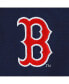 ფოტო #2 პროდუქტის Men's Navy, Heather Gray Boston Red Sox Alpha Full-Zip Jacket