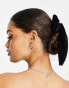 Фото #4 товара Revolution Hair Bow Velvet Clip Black