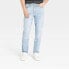Фото #1 товара Men's Slim Fit Jeans - Goodfellow & Co Light Blue Denim 30x30