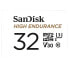 Фото #1 товара SANDISK High Endurance 32GB Micro SDHC memory card