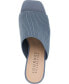 ფოტო #4 პროდუქტის Women's Lorenna Block Heel Slide Sandals