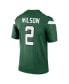 Men's Zach Wilson Gotham Green New York Jets Legend Jersey