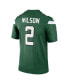 Фото #4 товара Men's Zach Wilson Gotham Green New York Jets Legend Jersey