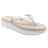 Volatile Untamed Platform Womens White Casual Sandals PV102-115