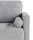 Фото #5 товара 75.6" W Polyester Lillith Sofa with Track Arms